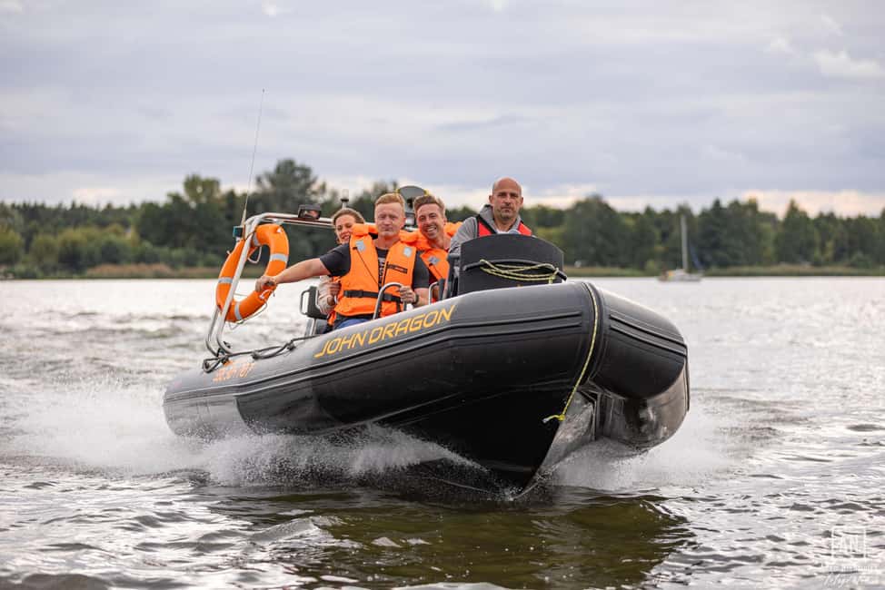 Immagine nº 11 di Varsavia: corsa adrenalinica sul fiume Vistola (Wisła) attività a Varsavia, caricata dal fornitore