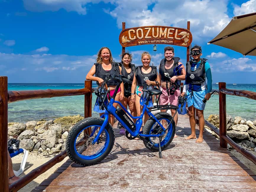 image n.8 of Cozumel: West Coast E-Bike and Snorkeling Tour activity in Quintana Roo, uploaded by supplier