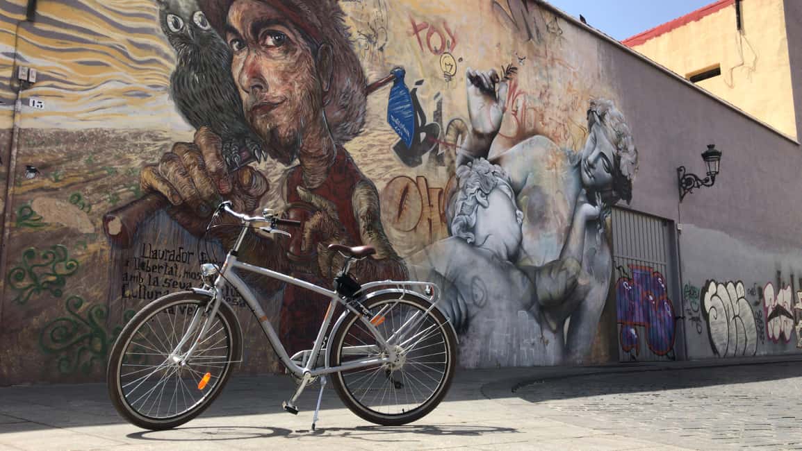 image n.2 of Valencia: Street Art Tour on Bicycle, E-Bike or E-Step activity in Valencia, uploaded by supplier