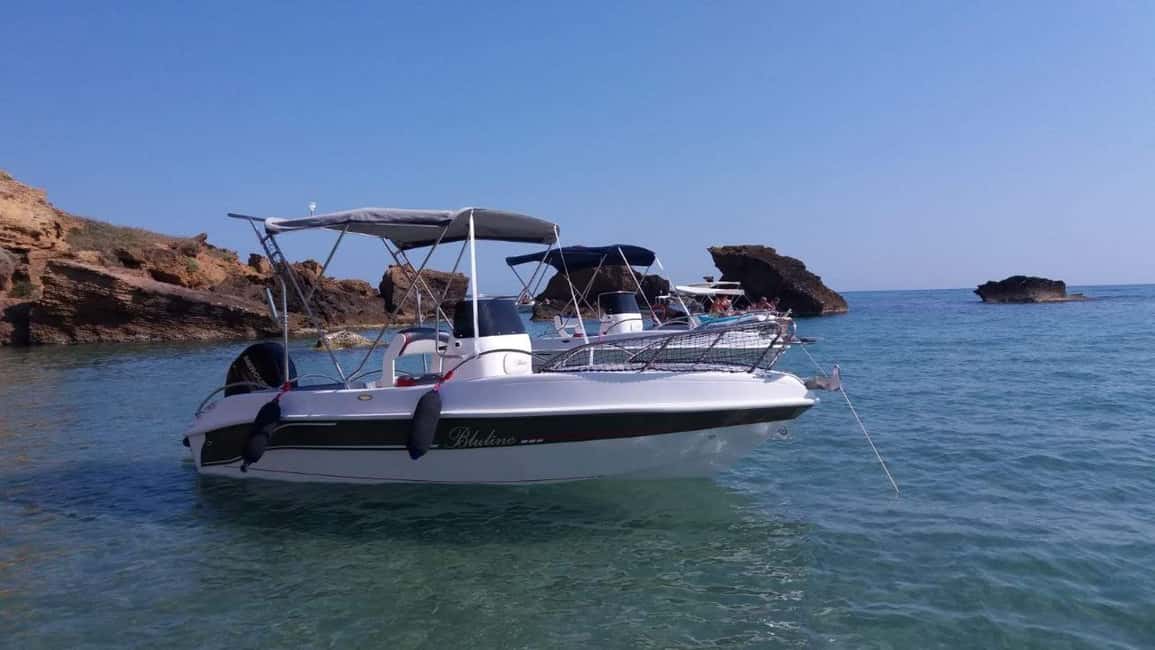 image n.1 of Agrigento: Stair of the Turks Cliffs Boat Tour & Swim Stops activity in Realmonte, uploaded by supplier
