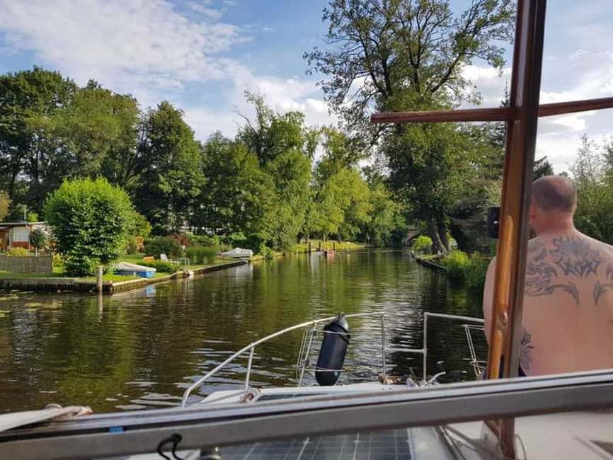 Bild Nr. 10 von 4h Unvergessliche Tour mit Skipper, "Sieben-Seen-Kreuzfahrt" Aktivität in Berlin, hochgeladen vom Anbieter