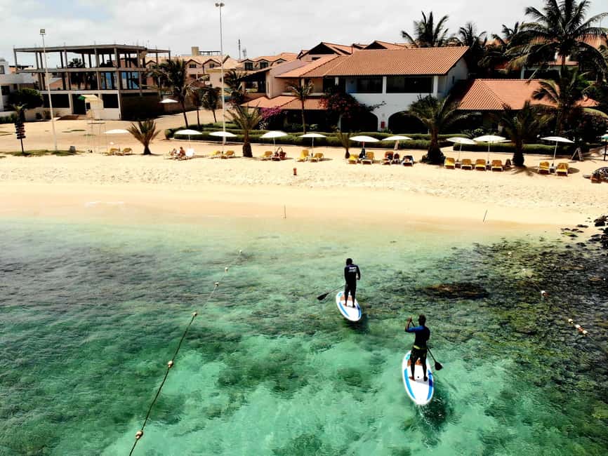 imagem n.4 de Santa Maria: passeio de stand-up paddle atividade em Santa Maria, Cabo Verde, carregada pelo fornecedor