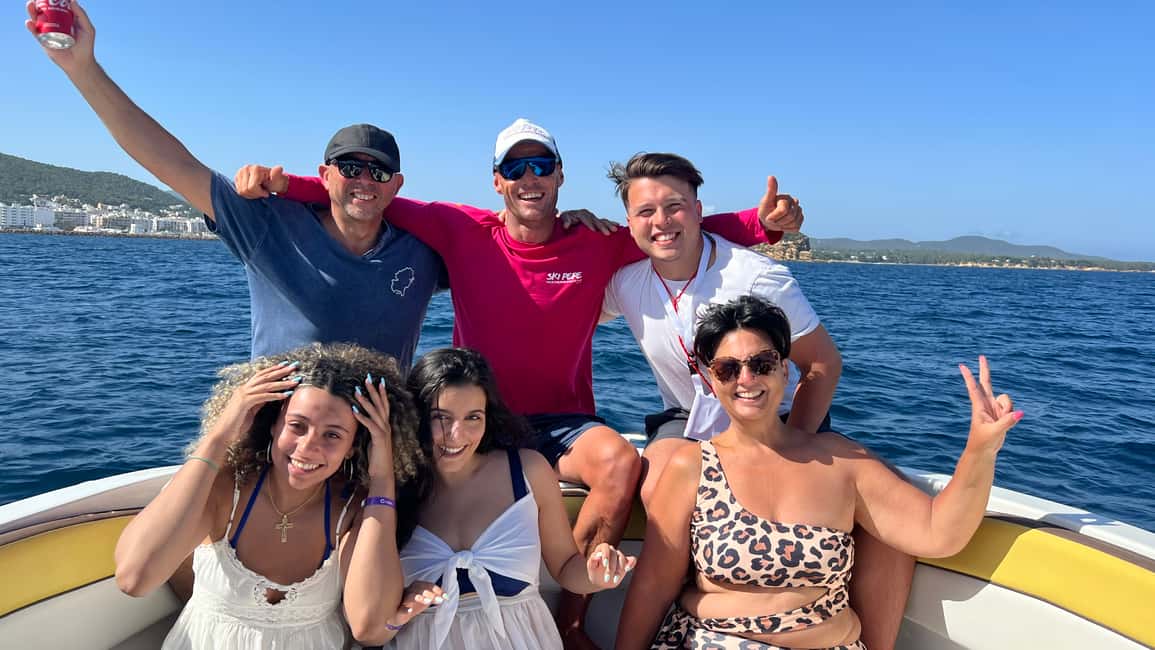 image n.9 of Santa Eulària des Riu: Parasailing Boat Cruise with Drinks activity in Palma de Mallorca, uploaded by supplier