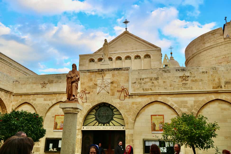 Image N°1 de Depuis Jérusalem/Tel Aviv : visite d'une demi-journée de Bethléem en privé activité à Bethléem, publiée par le prestataire