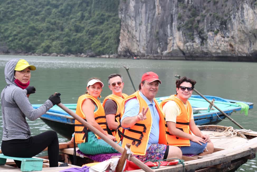 image n.22 of Hanoi: Islands & Caves Ha Long Cruise with Lunch & Kayaking activity in Dong Bac, uploaded by supplier