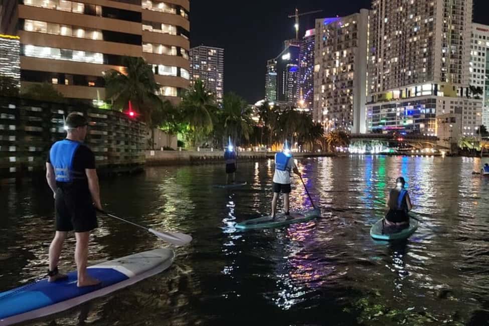 image n.6 of Miami: City Lights SUP or Kayak Night Tour activity in Miami, uploaded by supplier