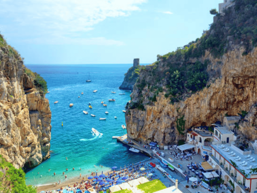 image n.4 of Amalfi: Sunset Cruise Swimm Caves Beaches Positano Prosecco activity in Amalfi, uploaded by supplier