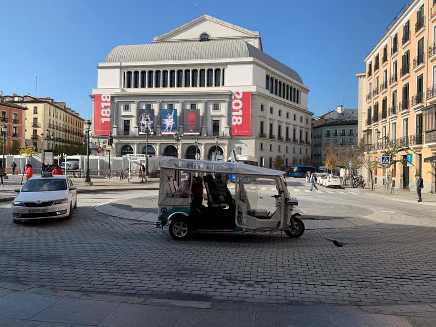 image n.1 of Madrid: City Highlights Tuk Tuk Tour activity in Madrid, uploaded by supplier
