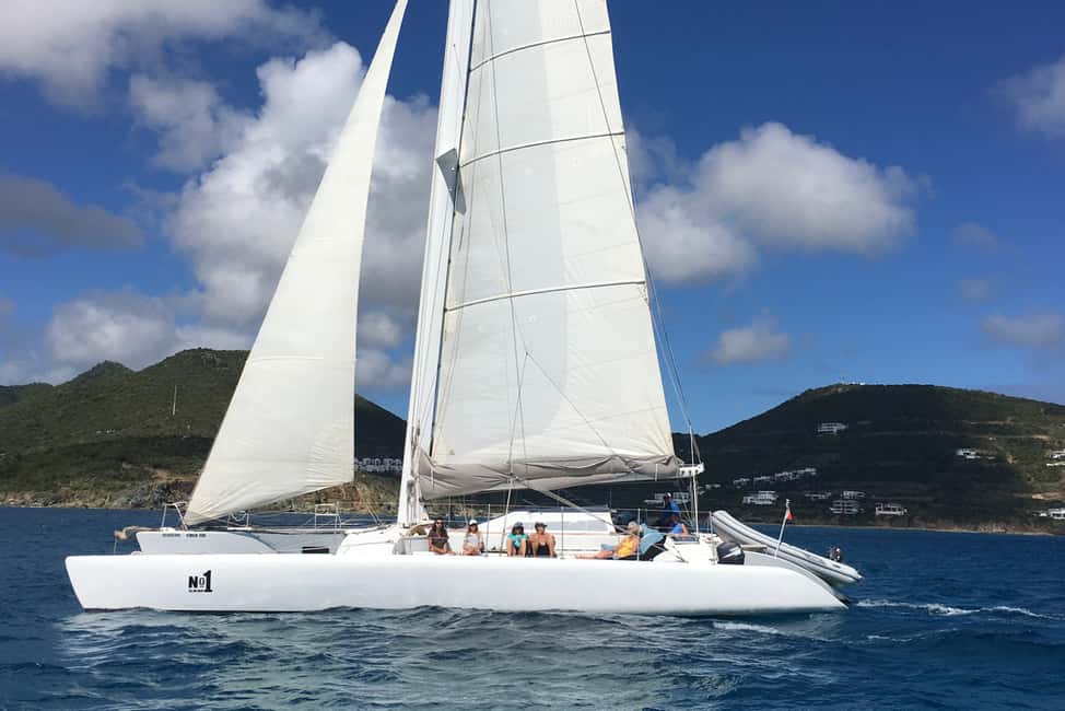 image n.1 of St Maarten: Lunch and Sailing to Tintamarre and Little Bay activity in St Martin, uploaded by supplier