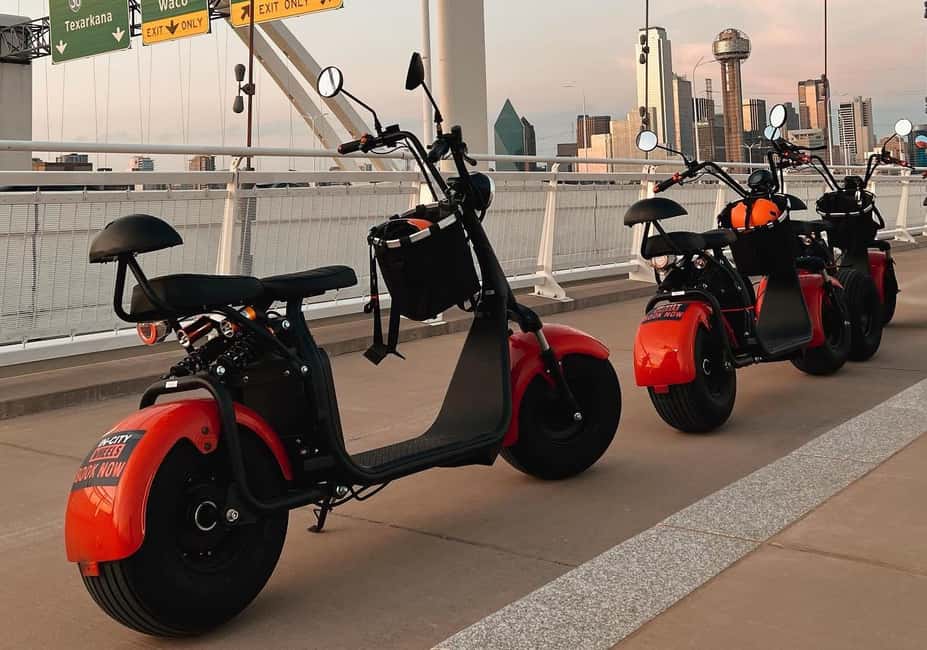 image n.4 of Dallas: Sunset Fat Tire E-Scooter Guided Tour activity in Dallas, uploaded by supplier