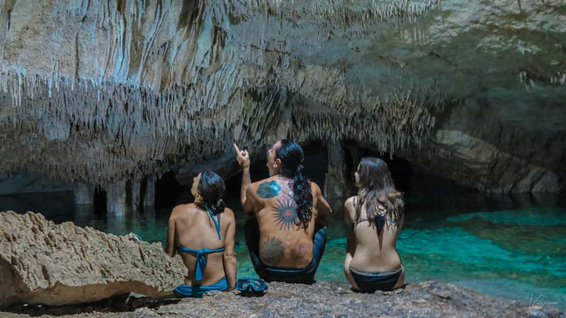 Image N°2 de Depuis Riviera Maya : 3 Cenotes Adventure Tour avec Déjeuner activité à Tulum, publiée par le prestataire