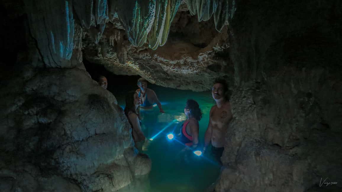 Image N°5 de Depuis Riviera Maya : 3 Cenotes Adventure Tour avec Déjeuner activité à Tulum, publiée par le prestataire