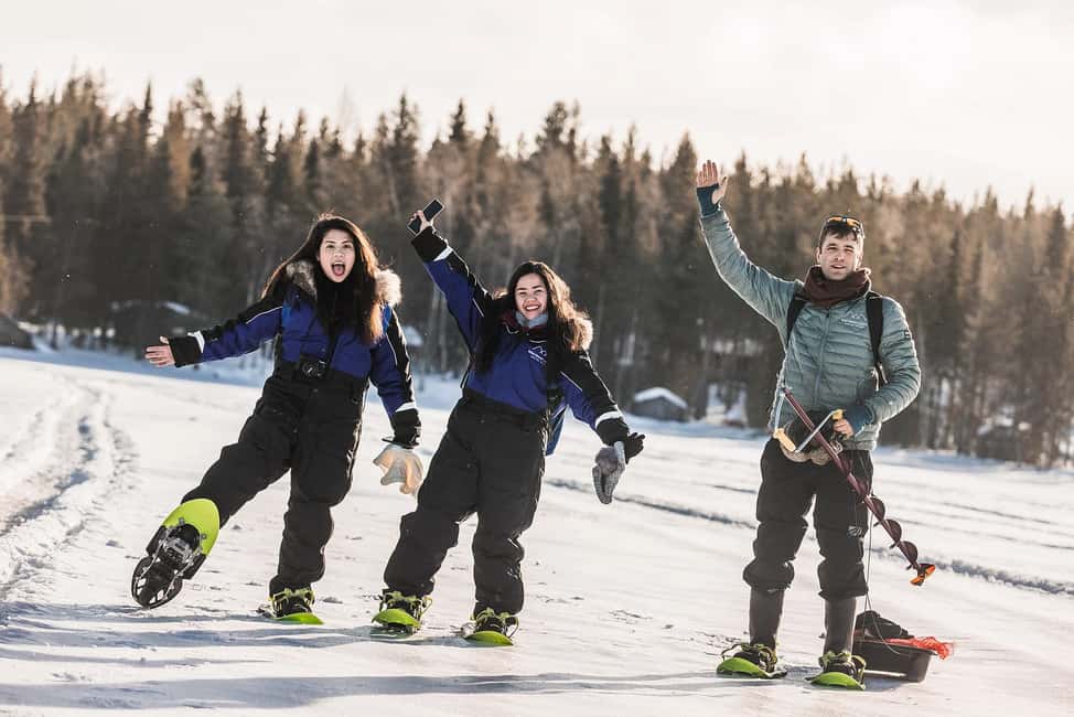 bild nr.1 av Från Rovaniemi: Snöskovandring och isfisketur aktivitet i Rovaniemi, uppladdad av arrangören