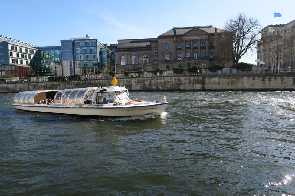 Bild Nr. 4 von Berlin: E-Boat Sightseeing Spree-Kreuzfahrt auf Deutsch & Englisch Aktivität in Berlin, hochgeladen vom Anbieter