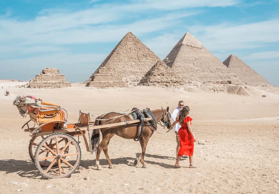 image n.1 of Cairo: Half Day Pyramids Tour by Camel or Horse Carriage activity in Giza, uploaded by supplier