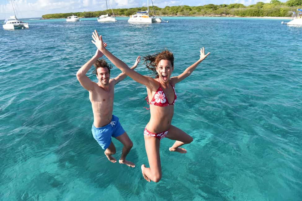 billede nr.27 af aktiviteten Thomas: Island Flyer privat katamaran strand og snorkling i Sankt Jan, uploadet af udbyder