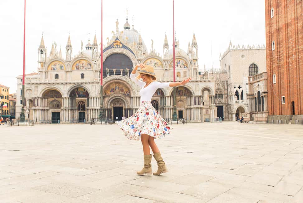 Bild Nr. 10 von Venedig: Fotoshooting am Markusplatz und den Kanälen Aktivität in Venedig, hochgeladen vom Anbieter