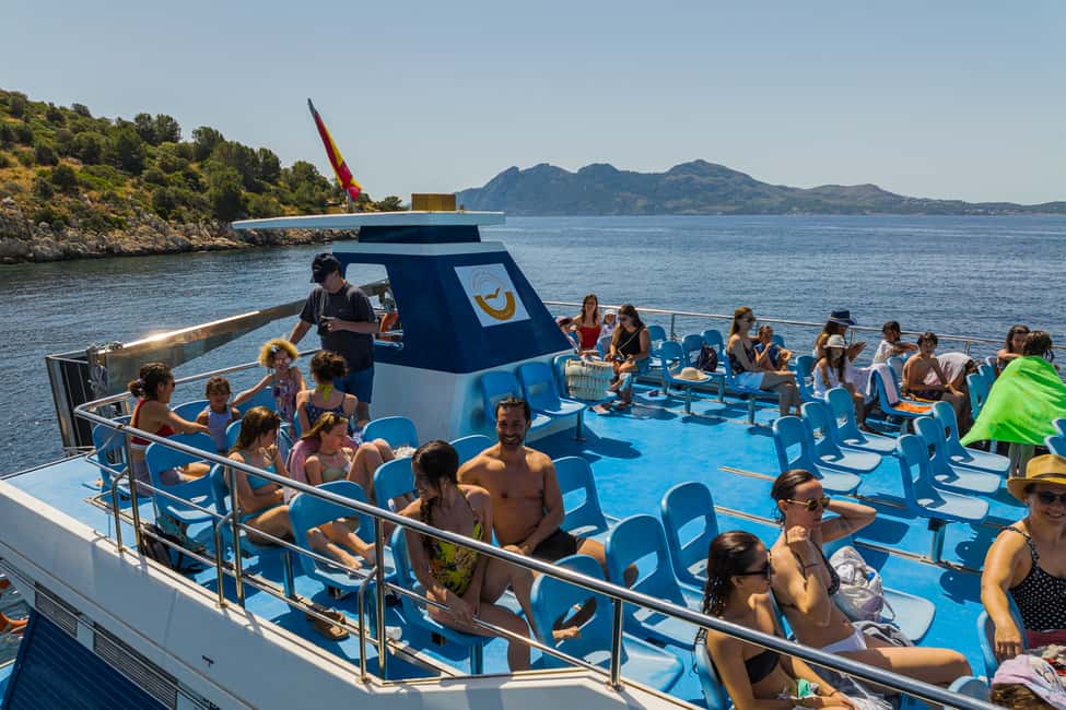 bild nr.2 av Puerto Pollença: Färja till Formentor Beach aktivitet i Port de Pollença, uppladdad av arrangören