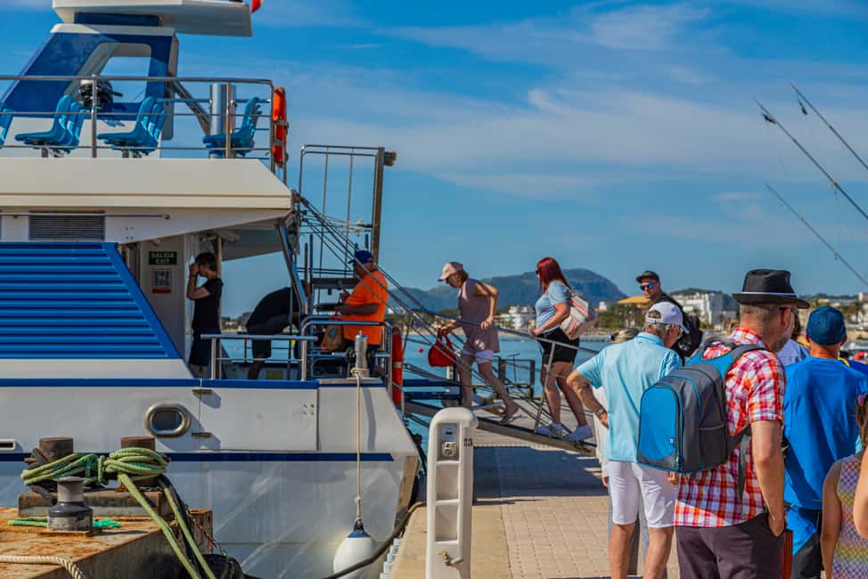 bild nr.4 av Puerto Pollença: Färja till Formentor Beach aktivitet i Port de Pollença, uppladdad av arrangören