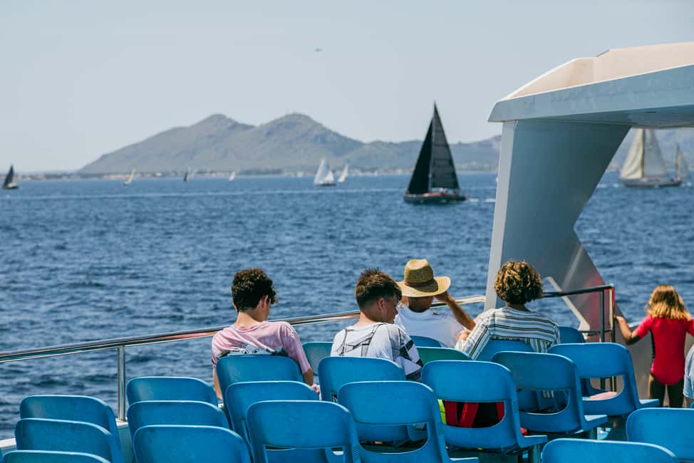 bild nr.6 av Puerto Pollença: Färja till Formentor Beach aktivitet i Port de Pollença, uppladdad av arrangören