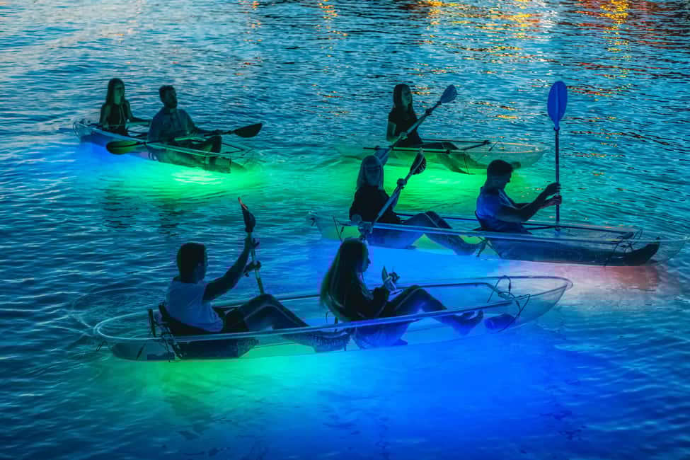 image n.2 of Split: Illuminated Evening Guided Kayaking Tour activity in Dalmatia, uploaded by supplier