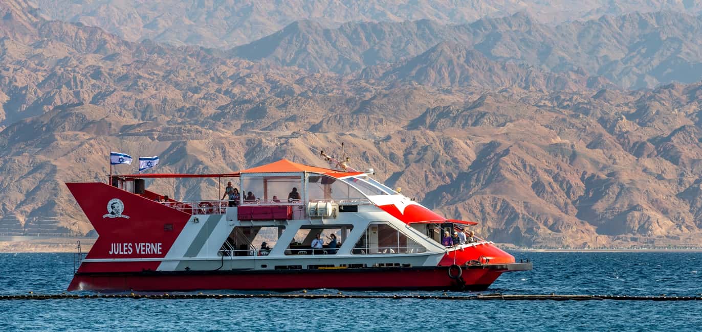 bild nr.1 av Eilat: 2 timmars båttur med glasbottenbåt aktivitet i Egypten, uppladdad av arrangören