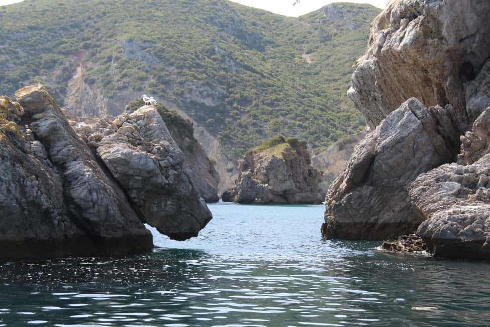 imagem n.11 de Sesimbra: Passeio de barco pelas baías e praias secretas com snorkeling atividade em Distrito de Lisboa, carregada pelo fornecedor