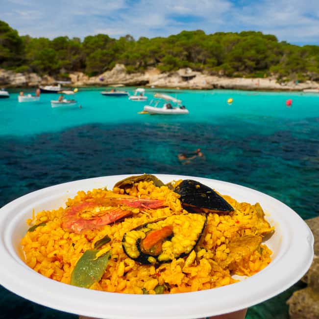 Bild Nr. 6 von Menorca: Ganztägige Bootstour mit Paella-Mittagessen Aktivität in Ciutadella, hochgeladen vom Anbieter