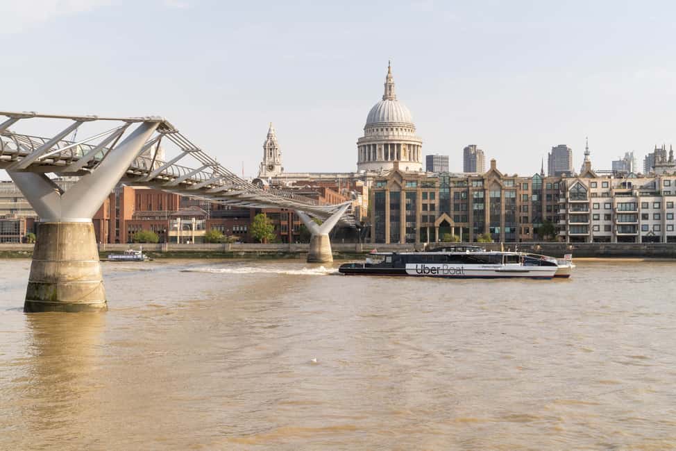 Image N°15 de Londres : Uber Boat par Thames Clippers Billet de rivière simple activité à Londres, publiée par le prestataire
