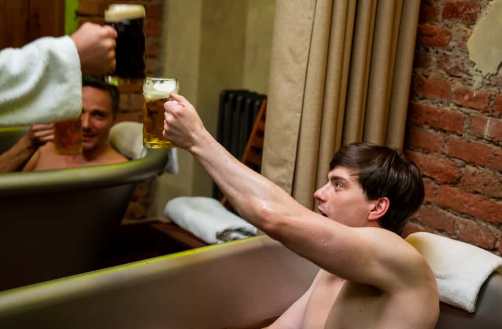 Bild Nr. 6 von Prag: Bier- und Weinbad mit Salzgrottenerlebnis Aktivität in Prag, hochgeladen vom Anbieter