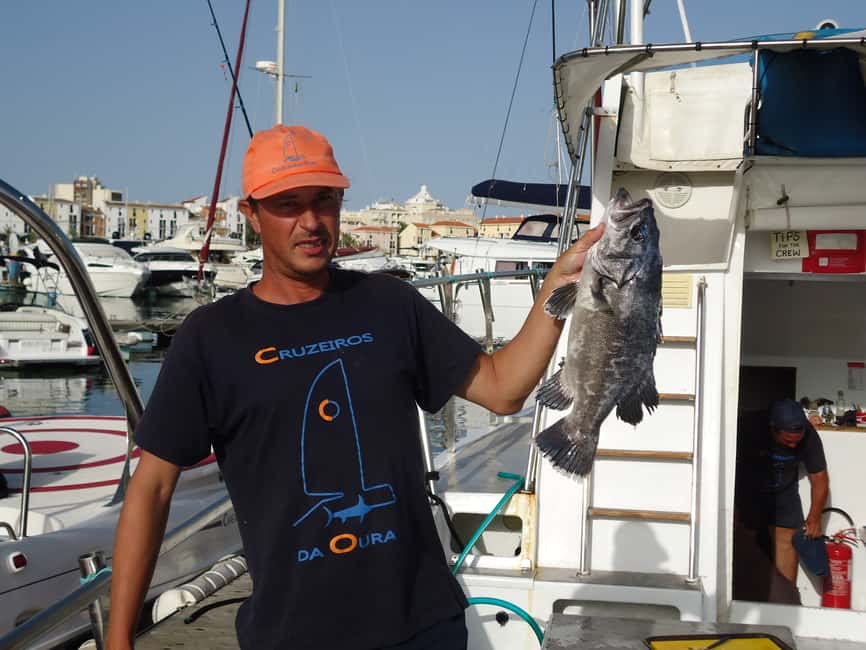 image n.4 of Quarteira: Algarve Reef Fishing Boat Trip with Gear activity in Quarteira, uploaded by supplier
