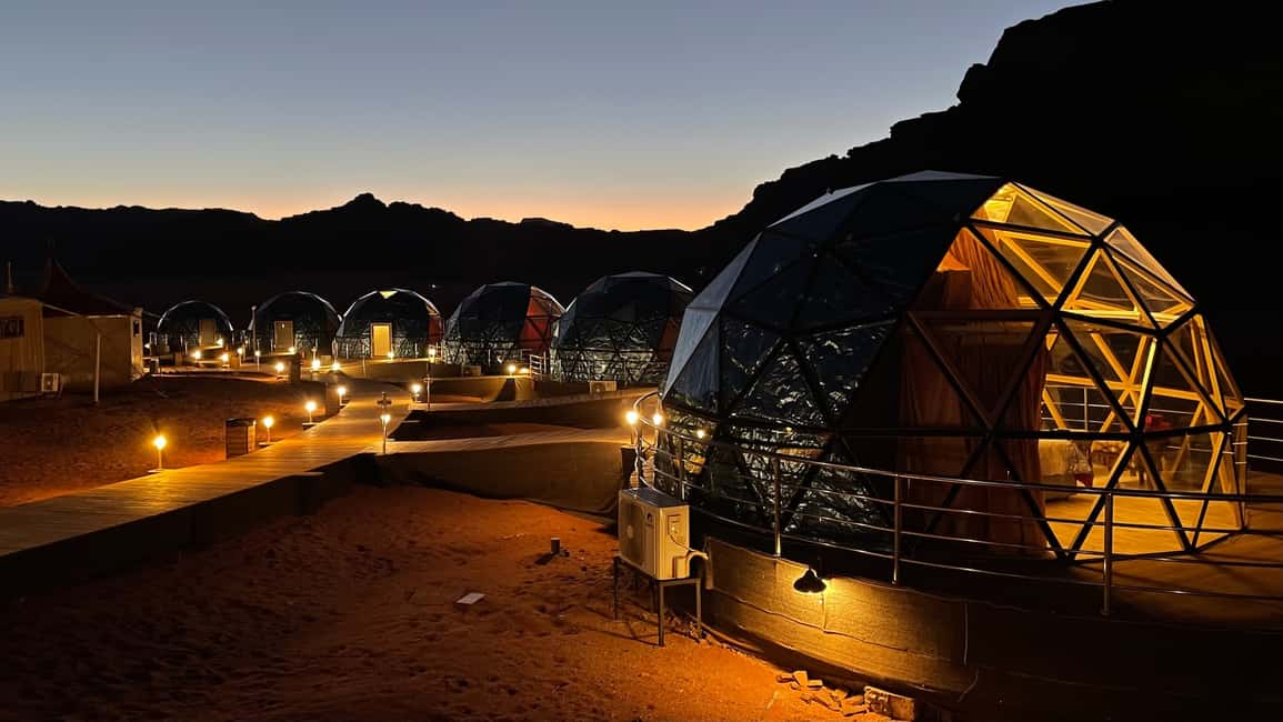 bild nr.7 av Från Jerusalem: 2-dagars Glamping-tur till Petra, Wadi Rum och Aqaba aktivitet i Amman (region), uppladdad av arrangören
