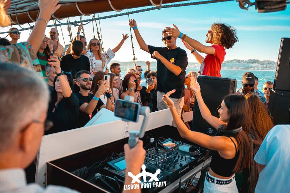 image n.2 of Lisbon: Sunset Boat Party with 2 Drinks and Free Club Entry activity in Portugal, uploaded by supplier
