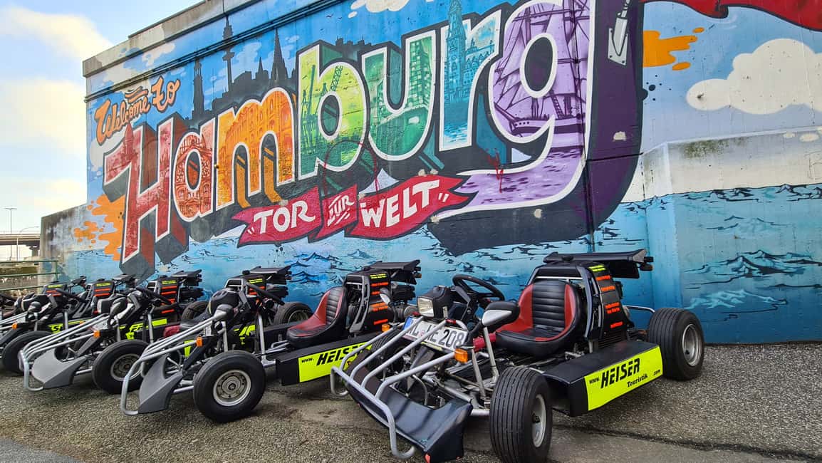 Bild Nr. 2 von Hamburg: Panoramastraßenkart Tour Aktivität in Hamburg, hochgeladen vom Anbieter