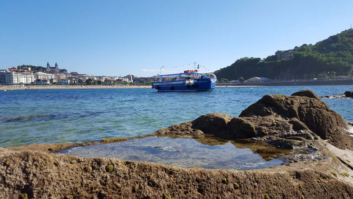 image n.11 of San Sebastian: Boat Tour with Stop at Santa Clara activity in San Sebastián, uploaded by supplier