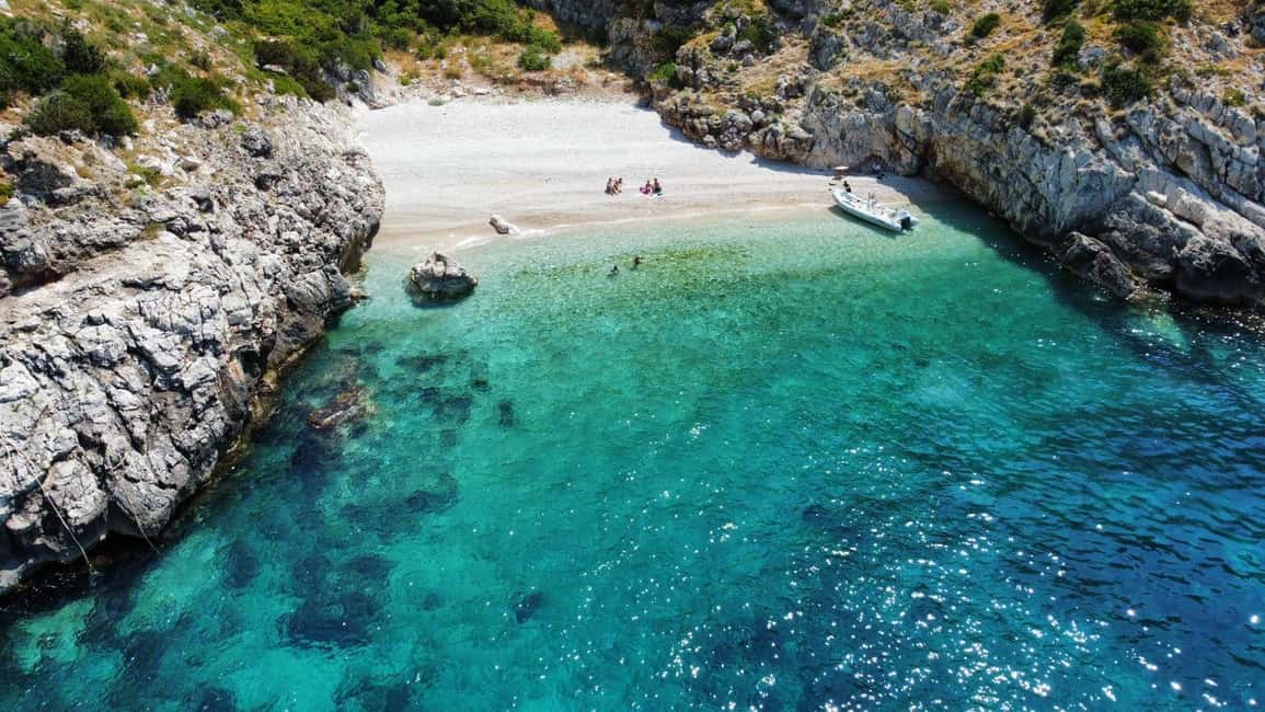 image n.3 of Vlorë: Speedboat Trip to Grama Bay w/ Snorkeling & Swimming activity in Vlorë County, uploaded by supplier