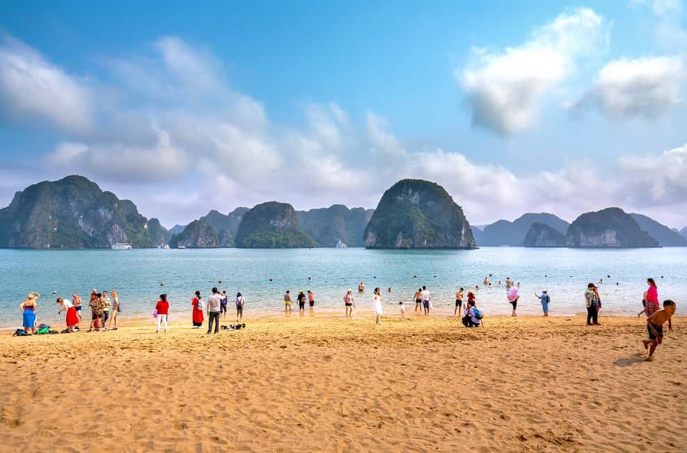 image n.11 of Hanoi: Full-Day Halong Bay Cruise with Swimming & Kayak Tour activity in Dong Bac, uploaded by supplier
