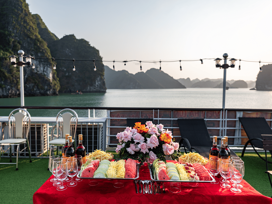 image n.16 of Hanoi: Full-Day Halong Bay Cruise with Swimming & Kayak Tour activity in Dong Bac, uploaded by supplier