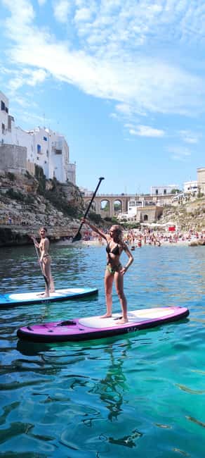image n.9 of Polignano a Mare: Stand-Up Paddle Board Sea Cave Trip activity in Polignano a Mare, uploaded by supplier