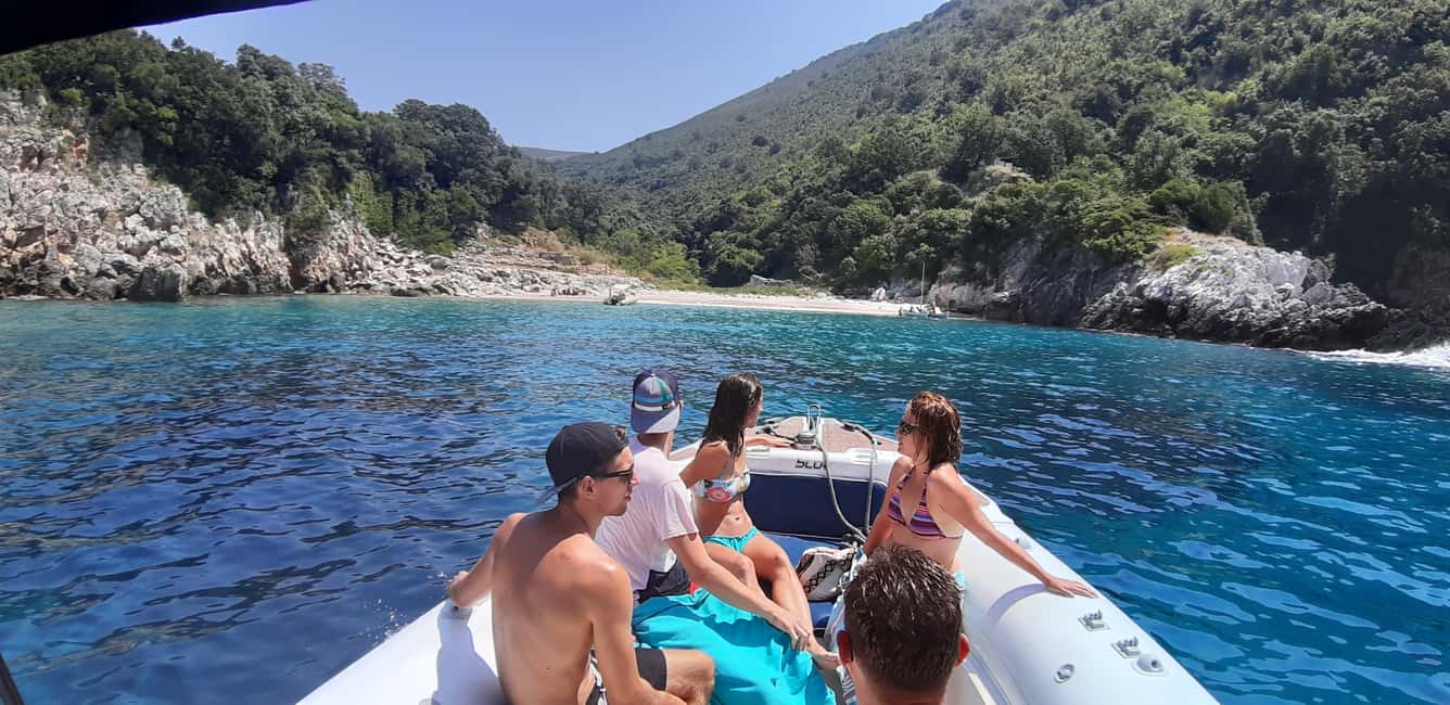 image n.32 of Vlorë: Speedboat Trip to Grama Bay w/ Snorkeling & Swimming activity in Vlorë County, uploaded by supplier