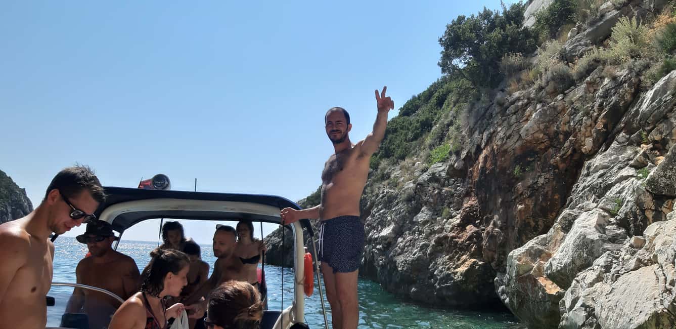 image n.37 of Vlorë: Speedboat Trip to Grama Bay w/ Snorkeling & Swimming activity in Vlorë County, uploaded by supplier