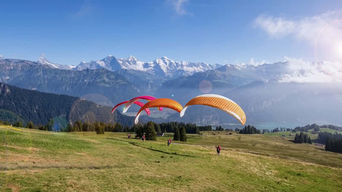 Immagine nº 6 di Interlaken: Volo in parapendio tandem con pilota attività a Interlaken, caricata dal fornitore
