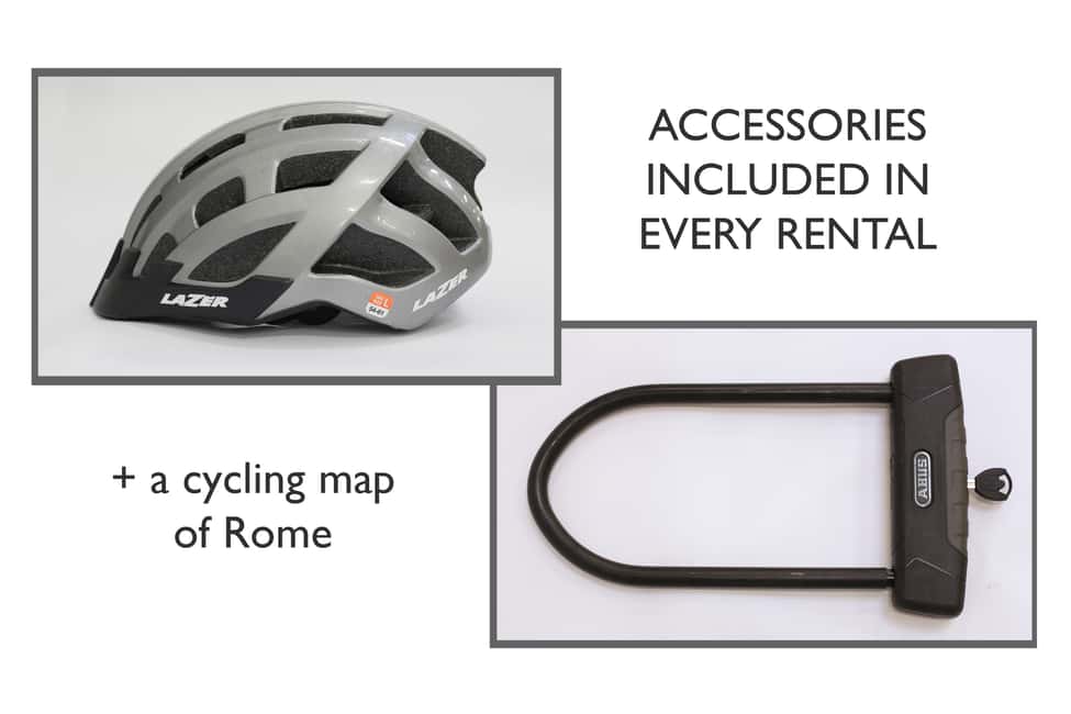 image n.4 of Rome: E-Bike Rental with Helmet and U-Lock activity in Rome, uploaded by supplier