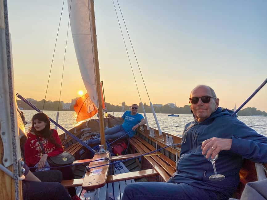 Immagine nº 5 di Amburgo: Tour in barca a vela sul fiume Alster con Sundowner attività a Amburgo, caricata dal fornitore