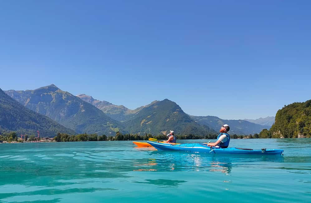 image n.2 of Interlaken: Kayak Tour of the Turquoise Lake Brienz activity in Interlaken, uploaded by supplier