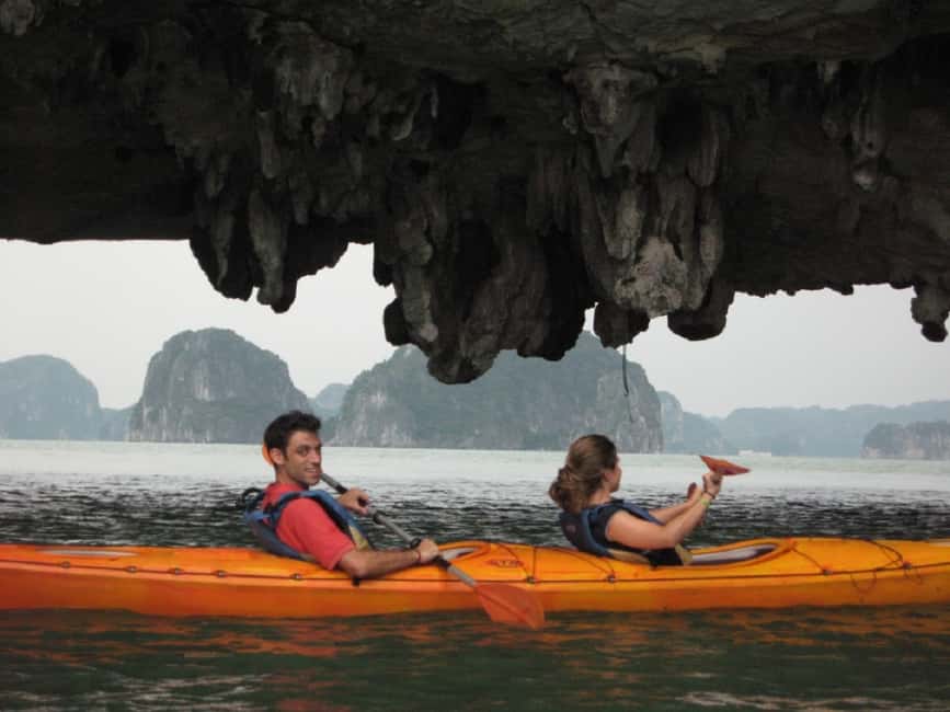 image n.19 of Hanoi: Full-Day Halong Bay Cruise with Swimming & Kayak Tour activity in Dong Bac, uploaded by supplier