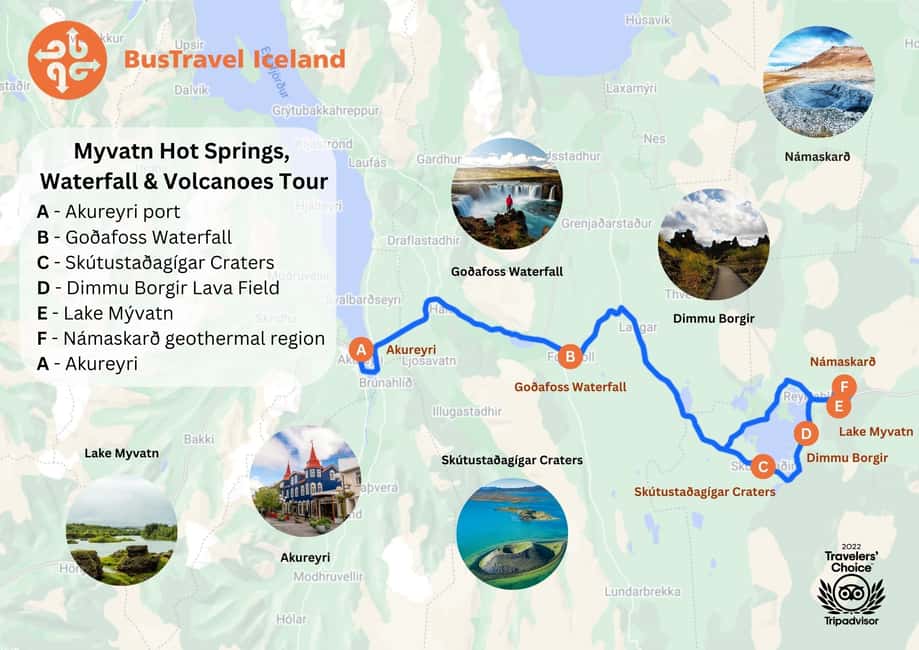 imagen n.º 2 de Desde Akureyri: Excursión al Lago, Cráteres y Cascada de Myvatn actividad en Akureyri, subida por el proveedor