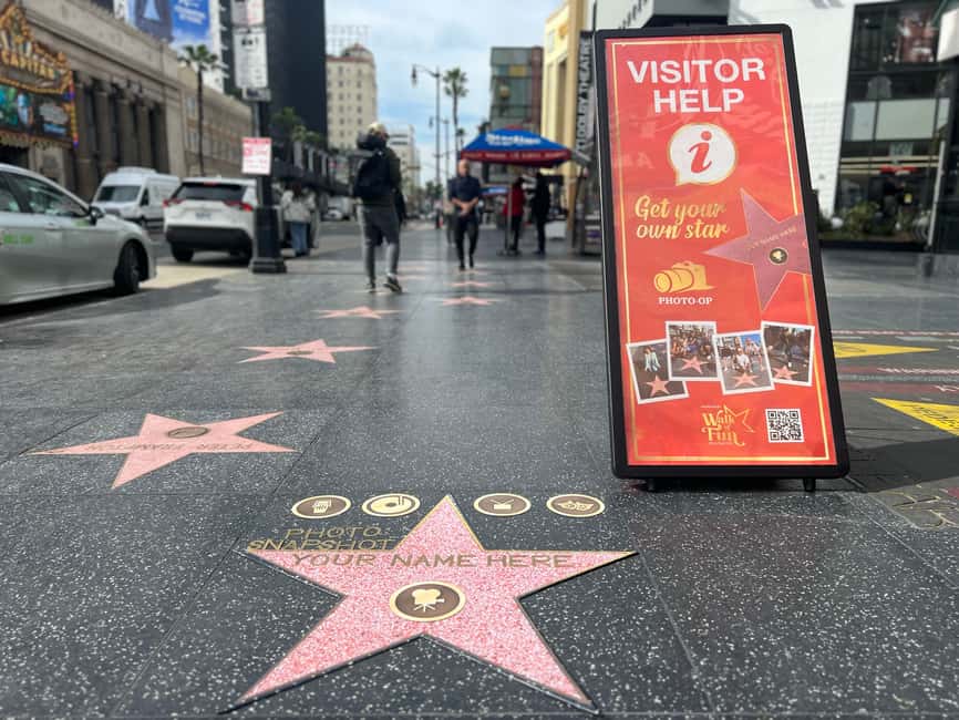 Bild Nr. 10 von Hollywood: Mach dein eigenes Star Walk of Fame Fotoerlebnis Aktivität in Los Angeles, hochgeladen vom Anbieter