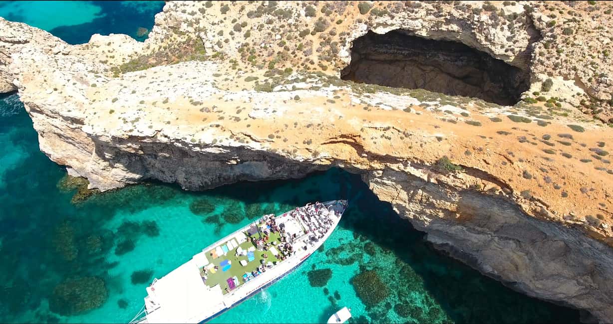 bild nr.27 av Kryssning Malta: Gozo, Comino, blå och kristall lagun och grottkryssning aktivitet i Malta, uppladdad av arrangören