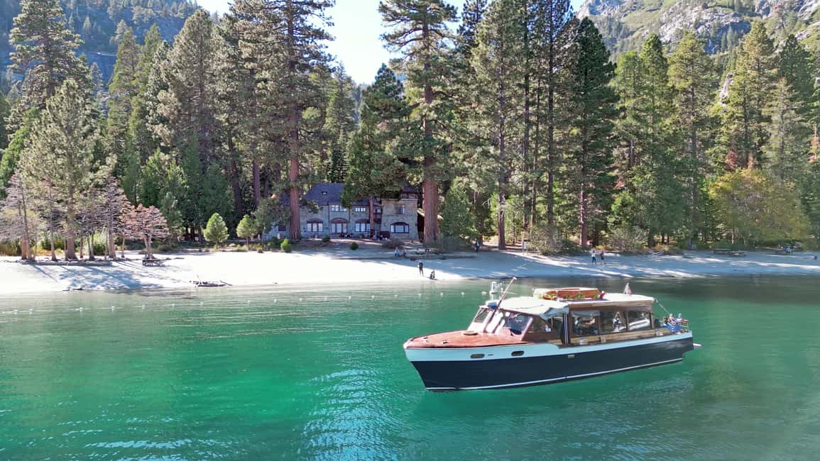 image n.2 of Lake Tahoe: Emerald Bay Sunset Wine Tasting Yacht Cruise activity in California, uploaded by supplier